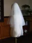 Simple Blanche Tulle 1 m Voile De Mariée 2025