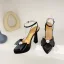 Schöne Schwarz Strass Schleife Abend Sandalen Damen 2023 Knöchelriemen 13 cm Stilettos Spitzschuh Sandaletten Hochhackige
