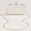 Chic / Beautiful Ivory Pearl Letter Graphic Wedding Clutch Bags 2023