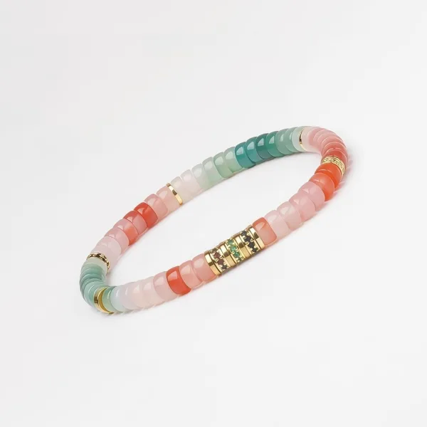 Ongebruikelijk Multi-Kleuren Regenboog Handgemaakt Agaat Armbanden Accessoires 2026