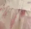 Simple Blanche Impression Organza Robe De Bal 2023 Princesse Encolure Carrée Sans Manches Dos Nu Courte Promo Robe De Ceremonie