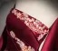 Chinese style Burgundy Beading Sequins Embroidered Satin Prom Dresses 2024 Ball Gown Strapless Removable sleeves Backless Floor-Length / Long Prom Formal Dresses