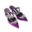 Chic / Beautiful Yellow Rhinestone Evening Party Womens Shoes 2022 8 cm Stiletto Heels Pointed Toe Womens Shoes High Heels
