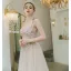 Charming Blushing Pink Evening Dresses 2022 A-Line / Princess Spaghetti Straps Sleeveless Backless Beading Rhinestone Lace Flower Floor-Length / Long Evening Party Formal Dresses