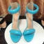 Unusual Fuchsia Cocktail Party Prom Womens Sandals 2022 Ankle Strap 9 cm Stiletto Heels Open / Peep Toe Sandals High Heels