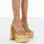 Unique Lavendel Strassenmode Sandalen Damen 2022 Knöchelriemen 12 cm Stilettos Peeptoes Sandaletten Hochhackige