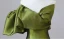 Vintage Klee Grün Ballkleider 2024 A Linie Seitlicher Reißverschluss One-Shoulder Kurze Ärmel Rückenfreies Sweep / Pinsel Zug Ball Festliche Kleider