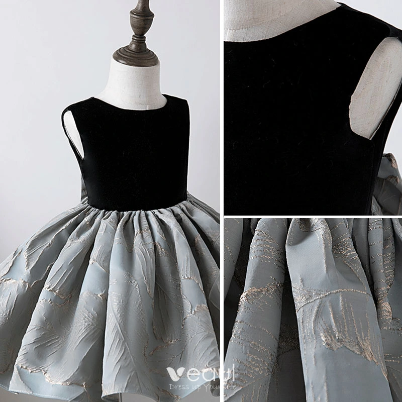 GRACE KARIN Elegante damesjurk met ronde hals, bodycon, mini-jurk, avondfeest, clubjurk, Zwart, M