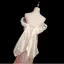 Glitzernden Rosa Pailletten Abendkleider 2024 Meerjungfrau Off Shoulder Schleife Ärmellos Rückenfreies Sweep / Pinsel Zug Abend Festliche Kleider