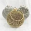 Vintage Goud Rhinestone Avond Metaal Handtassen 2022