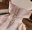 Charmant Zwei Töne Rosa Pailletten Ballkleider 2024 Meerjungfrau Off Shoulder Kurze Ärmel Rückenfreies Sweep / Pinsel Zug Ball Festliche Kleider