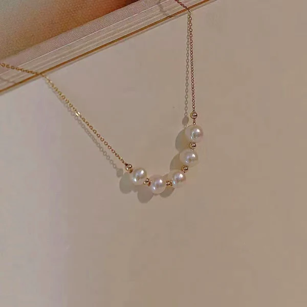 Elegant White Pearl Sterling Silver Prom Necklaces Accessories 2023