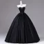 Style Audrey Hepburn Noire Faux Diamant Robe De Bal 2026 Princesse Sans Manches Dos Nu