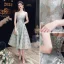Sexy Vert Citron Robe De Soirée 2023 Princesse Bretelles Spaghetti Sans Manches Dos Nu Thé Longueur Soirée Robe De Ceremonie