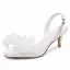 Elegant White Bow Wedding Shoes 2026 6 cm Stiletto Heels Pointed Toe Wedding High Heels