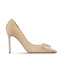 Chic / Beautiful Navy Blue Rhinestone Evening Party Pumps 2024 Leather 10 cm Stiletto Heels Pointed Toe Pumps High Heels