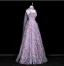 Flower Fairy Multi-Colors Appliques Rhinestone Prom Dresses 2025 A-Line / Princess Spaghetti Straps Sleeveless Backless Floor-Length / Long Formal Dresses