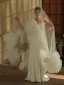 High-end White Handmade  Flower 3 m Wedding Veils 2025 Tulle