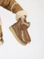 Wygodna Brązowy Zużycie ulicy Zima Snow Boots 2024 Skórzany Okrągłe Toe Buty Damskie
