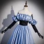 Elegant Sky Blue Satin Prom Dresses 2023 A-Line / Princess Strapless Sleeveless Backless Floor-Length / Long Prom Formal Dresses