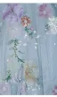 Vintage Himmelblau Perlenstickerei Spitze Blumen Pailletten Ballkleider 2026 Ballkleid Rundhalsausschnitt Ärmel Rückenfreies