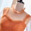 Fashion Orange Pleated Prom Dresses 2023 Ball Gown High Neck Bell sleeves Sweep Train Prom Formal Dresses