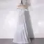 Sexy Grey Prom Dresses 2024 Trumpet / Mermaid Off-The-Shoulder Sleeveless Backless Floor-Length / Long Prom Formal Dresses