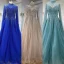 High End Elegante Lindgrün Handgefertigt Perlenstickerei Pailletten Ballkleider 2024 A Linie Stehkragen Lange Ärmel Sweep / Pinsel Zug Ball Festliche Kleider
