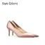 Chic / Beautiful Black Satin Office OL Pumps 2024 12 cm Stiletto Heels Pointed Toe Pumps High Heels