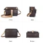 Vintage Zwarte Leer Toevallig Dames Tassen Tote tas Schoudertas 2022