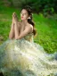 Flower Fairy Sage Green Appliques Prom Dresses 2025 A-Line / Princess Strapless Sleeveless Backless Floor-Length / Long Prom Formal Dresses