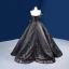 Elegant Black Pierced Prom Dresses 2022 Ball Gown One-Shoulder Sleeveless Backless Prom Floor-Length / Long Formal Dresses