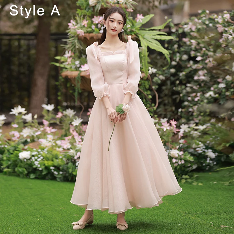 blue dress for baby girl Elegant Blush Sydney Maxi Dress main image 0
