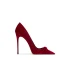 Vintage / Retro Dark Green Prom Bow Pumps 2024 Leather 10 cm Stiletto Heels Pointed Toe Pumps High Heels