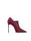 Fashion Burgundy Evening Party Leather Pumps 2024 10 cm Stiletto Heels Pointed Toe Pumps High Heels