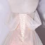 Charmant Rosa Pailletten Ballkleider 2022 A Linie Bandeau Ärmellos Rückenfreies Lange Ball Festliche Kleider