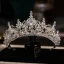 Bling Bling Blanche Cristal Alliage Accessoire Cheveux Mariage 2024 Mariage