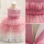 Chic / Beautiful Sky Blue Cascading Ruffles Birthday Flower Girl Dresses 2023 Ball Gown Scoop Neck Sleeveless Pearl Sash Floor-Length / Long Flower Girl Dresses