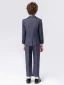Fashion Brown 5-piece Long Sleeve Boys Wedding Suits 2024 Body Jewellery Coat Pants Tie Vest