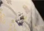 Vintage / Retro White Printing Tea-length Cheongsam 2026 Trumpet / Mermaid High Neck Short Sleeve