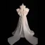 Élégant Ivoire Satin Robe De Bal 2025 Princesse De l'épaule Gonflée Manches Courtes Dos Nu Noeud Train De Balayage Promo Robe De Ceremonie