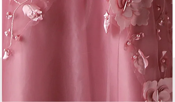 Chic / Beautiful Blushing Pink Pearl Appliques Prom Dresses 2024 A-Line / Princess Off-The-Shoulder Sleeveless Backless Floor-Length / Long Prom Formal Dresses