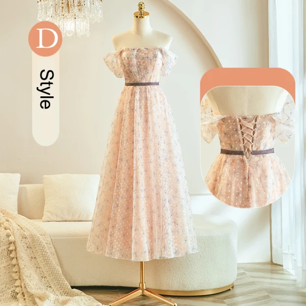 Chic / Beautiful Blushing Pink Beading Bridesmaid Dresses 2023 A-Line / Princess Short Sleeve Backless Sash Floor-Length / Long Bridesmaid Dresses