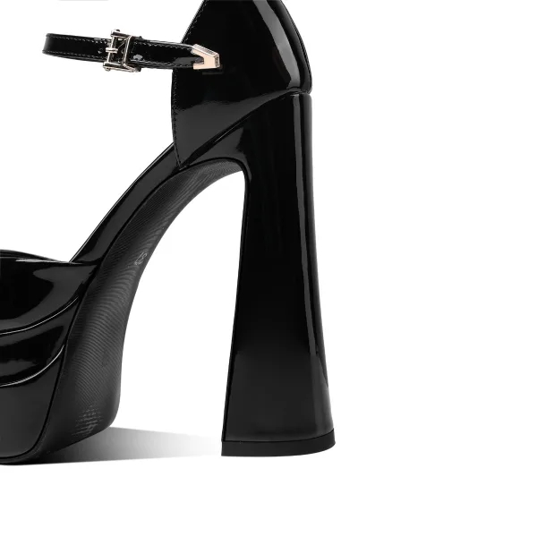 Unusual Green Cocktail Party 14 cm Thick Heels Womens Sandals 2022 Ankle Strap Pointed Toe Womens Shoes High Heels