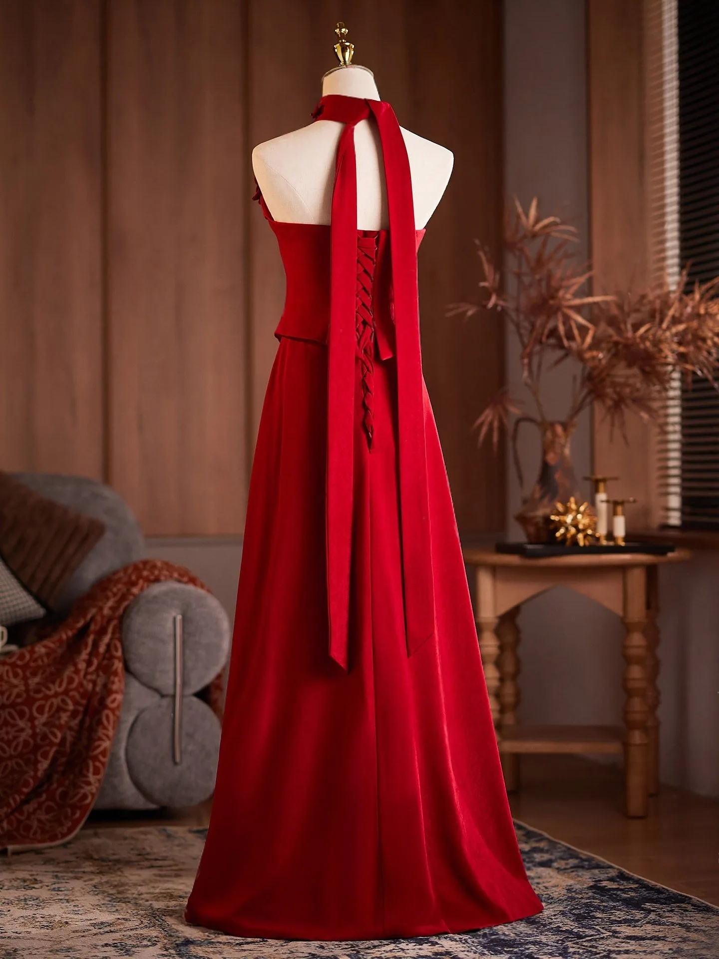 Vintage Retro Red Appliques Prom Dresses 2026 A Line Princess Strapless Sleeveless Backless Floor Length Long Formal Dresses Vintage Retro Red Appliques Prom Dresses 2026 A Line Princess Strapless Sleeveless Backless Floor Length Long Formal Dresses