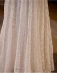 Vintage / Retro Ivory Lace Flower Wedding Dresses 2024 A-Line / Princess Square Neckline Long Sleeve Backless Floor-Length / Long