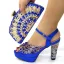 Charming Silver Rhinestone Evening Party Womens Sandals Clutch Bags 2023 10 cm Thick Heels Open / Peep Toe Sandals High Heels Clutch Bags