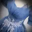Elegant Ocean Blue Appliques Sequins Prom Dresses 2022 A-Line / Princess V-Neck Short Sleeve Backless Floor-Length / Long Prom Formal Dresses