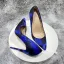 Chic / Beautiful Royal Blue Evening Party Pumps 2023 12 cm Stiletto Heels Pointed Toe Pumps High Heels