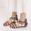 Bohemia Summer Black Street Wear Beach Flat Womens Sandals 2022 Ankle Strap Open / Peep Toe Sandals